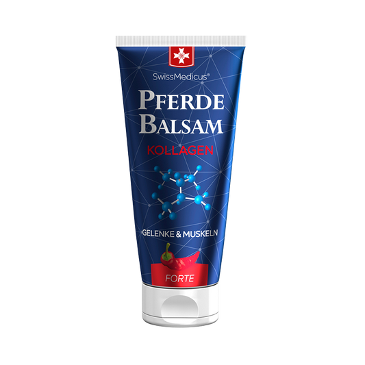 Pferdebalsam wärmend mit Meereskollagen – Forte