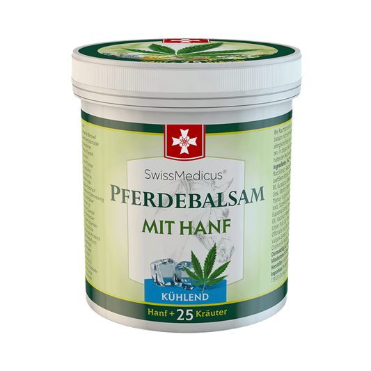 Pferdebalsam kühlend mit Hanf