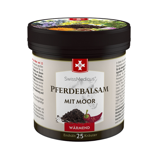 Pferdebalsam wärmend mit Torf
