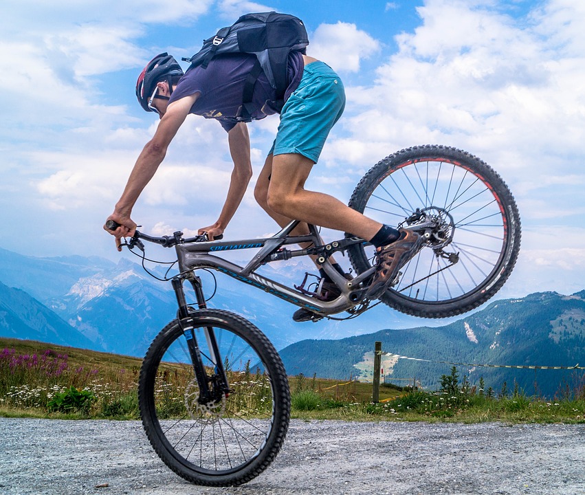 Auch ein Radfahrer muss am nächsten Tag keine Schmerzen in den Beinen haben